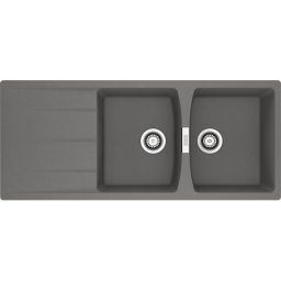 Franke Centro zlewozmywak granitowy 116x50 cm kamienny szary 114.0710.235