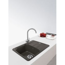 Franke Centro AZG 611-62 zlewozmywak granitowy 62x50 cm łupkowy szary 114.0716.190