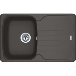 Franke Antea zlewozmywak granitowy 78x50 cm szary 114.0716.311