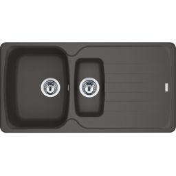 Franke Antea zlewozmywak granitowy 97x50 cm szary 114.0716.314