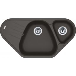 Franke Antea zlewozmywak granitowy 96x50 cm szary 114.0716.315