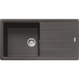 Franke Basis zlewozmywak granitowy 97x50 cm szary 114.0716.318