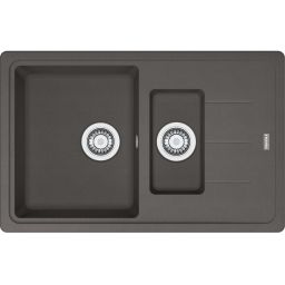 Franke Basis zlewozmywak granitowy 78x50 cm szary 114.0716.319