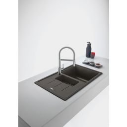 Franke Basis zlewozmywak granitowy 78x50 cm szary 114.0716.319