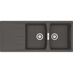 Franke Centro zlewozmywak granitowy 116x50 cm szary 114.0716.328