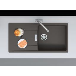 Franke Centro CNG 611-100 zlewozmywak granitowy 100x50 cm łupkowy szary 114.0716.329