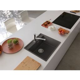 Franke Maris zlewozmywak granitowy 56x51 cm szary 114.0716.339