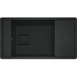 Franke Fresno zlewozmywak granitowy 87,7x49,5 cm czarny mat 114.0721.148