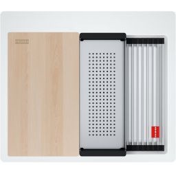 Franke Kanon KNG PRO 610-53 FTL zlewozmywak granitowy 59x51 cm biały polarny 114.0749.555