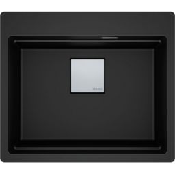 Franke Kanon KNG PRO 610-53 FTL zlewozmywak granitowy 59x51 cm czarny mat 114.0749.631