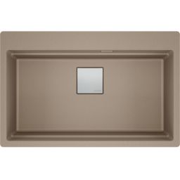 Franke Kanon KNG PRO 610-73 FTL zlewozmywak granitowy 79x51 cm cappuccino 114.0749.637
