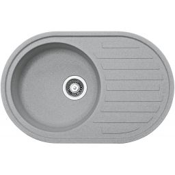 Franke Ronda ROG 611-77 zlewozmywak 77x50 cm Fragranite kamienny szary 114.0676.331