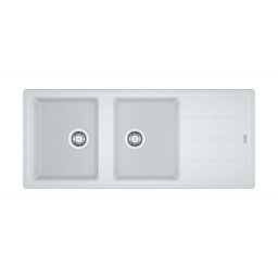 Franke Basis BFG 621 zlewozmywak 116x50 cm z Fragranite biały polarny 114.0676.264