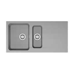 Franke Orion OID 651 zlewozmywak 100x51 cm z Tectonite kamienny szary 114.0476.403