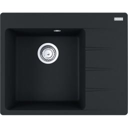 Franke Centro 611-62 TL zlewozmywak 62x50 cm Fragranite czarny mat 114.0633.131