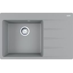 Franke Centro 611-78 TL zlewozmywak 78x50 cm Fragranite kamienny szary 114.0633.148