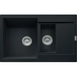Franke Maris MRG 651-78 zlewozmywak 78x50 cm Fragranite czarny mat 114.0675.991