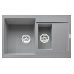 Franke Maris MRG 651-78 zlewozmywak 78x50 cm Fragranite kamienny szary 114.0675.988