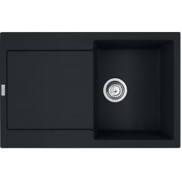 Franke Maris MGR 611 zlewozmywak 78x50 cm Fragranite czarny mat 114.0676.024