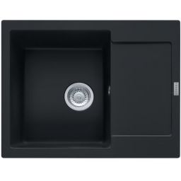 Franke Maris MRG 611-62 zlewozmywak 62x50 cm Fragranite czarny mat 114.0676.031