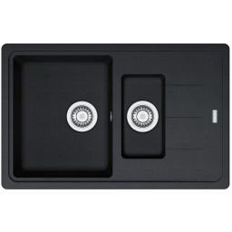 Franke Basis BFG 651-78 zlewozmywak 78x50 cm Fragranite onyx 114.0676.282