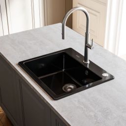 Franke Mythos MYK 610-52 zlewozmywak ceramiczny 59x51 cm onyx 124.0749.516