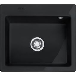 Franke Mythos MTK 610-58 zlewozmywak ceramiczny 58x51 cm Fraceram onyx 124.0379.848