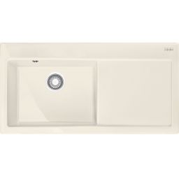 Franke Mythos MTK 611-100 zlewozmywak ceramiczny 100x51 cm Fraceram kremowy 124.0379.853