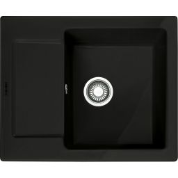 Franke Maris MRK 611-62 zlewozmywak ceramiczny 62x51 cm Fraceram czarny mat 124.0442.558