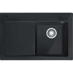 Franke Mythos MTK 611-78 zlewozmywak ceramiczny 78x51 cm Fraceram onyx 124.0540.974