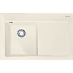 Franke Mythos MTK 611-78 zlewozmywak ceramiczny 78x51 cm Fraceram kremowy 124.0540.977
