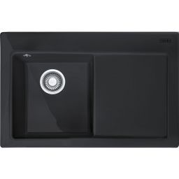 Franke Mythos MTK 611-78 zlewozmywak ceramiczny 78x51 cm Fraceram onyx 124.0540.981