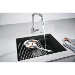 Franke Kanon KNG 110-52 zlewozmywak 52x42 cm Fragranite czarny mat 125.0633.002