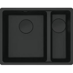 Franke Maris MRG 160-34-15SBR zlewozmywak 52x40 cm Fragranite czarny mat 125.0697.755