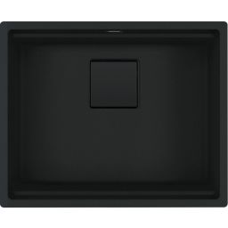 Franke Kanon KNG 110-52 zlewozmywak 56x46 cm Fragranite czarny mat 125.0721.150
