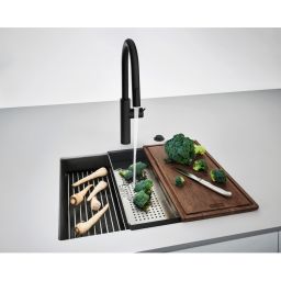 Franke Kanon zlewozmywak granitowy 56x46 cm onyx 125.0740.835