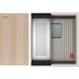Franke Kanon KNG PRO 110-37 zlewozmywak granitowy 46x41 cm orzechowy 125.0749.646