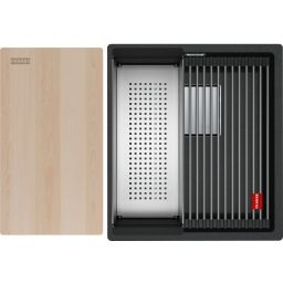 Franke Kanon KNG PRO 110-37 zlewozmywak granitowy 46x41 cm onyx 125.0749.650