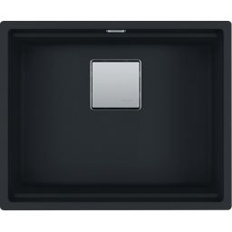 Franke Kanon KNG PRO 110-52 zlewozmywak granitowy 56x46 cm czarny mat 125.0749.661