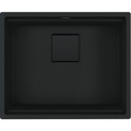 Franke Kanon KNG PRO 110-52 zlewozmywak granitowy 56x46 cm czarny mat 125.0749.662