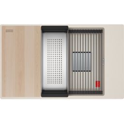 Franke Kanon KNG PRO 110-62 zlewozmywak granitowy 76x46 cm orzechowy 125.0749.666