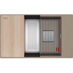 Franke Kanon KNG PRO 110-62 zlewozmywak granitowy 76x46 cm cappuccino 125.0749.667