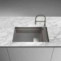 Franke Kanon KNG PRO 110-62 zlewozmywak granitowy 76x46 cm kamienny szary 125.0749.668