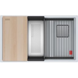 Franke Kanon KNG PRO 160-46-21 zlewozmywak granitowy 76x46 cm biały polarny 125.0749.675