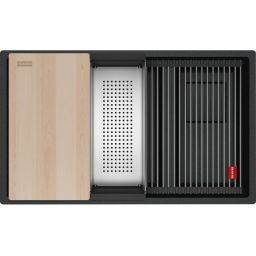 Franke Kanon KNG PRO 160-46-21 zlewozmywak granitowy 76x46 cm onyx 125.0749.684