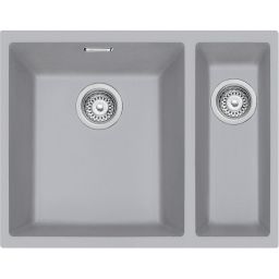 Franke Sirius SID 160 zlewozmywak 56x44 cm z Tectonite kamienny szary 125.0501.042