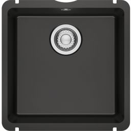 Franke KubusX zlewozmywak ceramiczny 40,5x40 cm czarny mat 126.0738.289