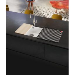 Franke KubusX zlewozmywak ceramiczny 50,5x40 cm biały połysk 126.0738.290