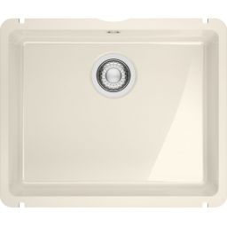 Franke KubusX zlewozmywak ceramiczny 50,5x40 cm kremowy połysk 126.0738.291