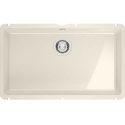 Franke KubusX zlewozmywak ceramiczny 70,5x40 cm kremowy połysk 126.0738.295